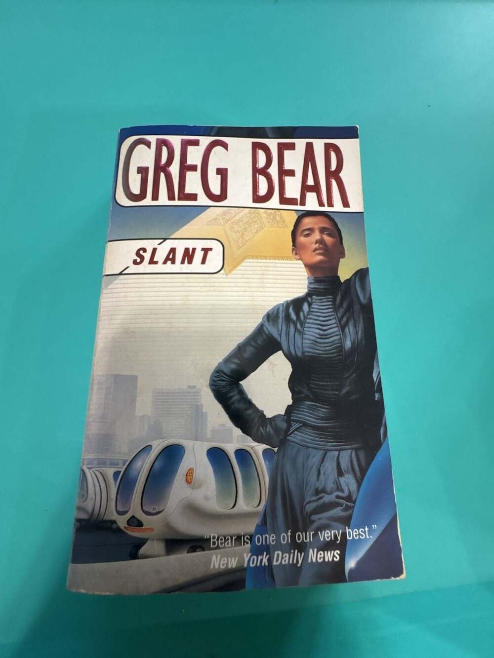 Slant by Greg Bear, Paperback Science Fiction Novel